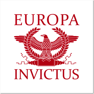 Europa Invictus - Red Eagle Posters and Art